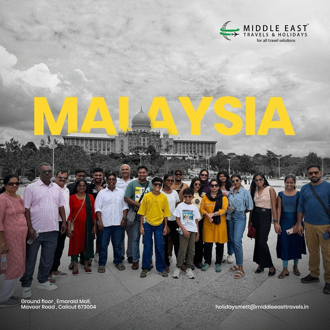 Middle East Travels group tour at Putrajaya, Malaysia